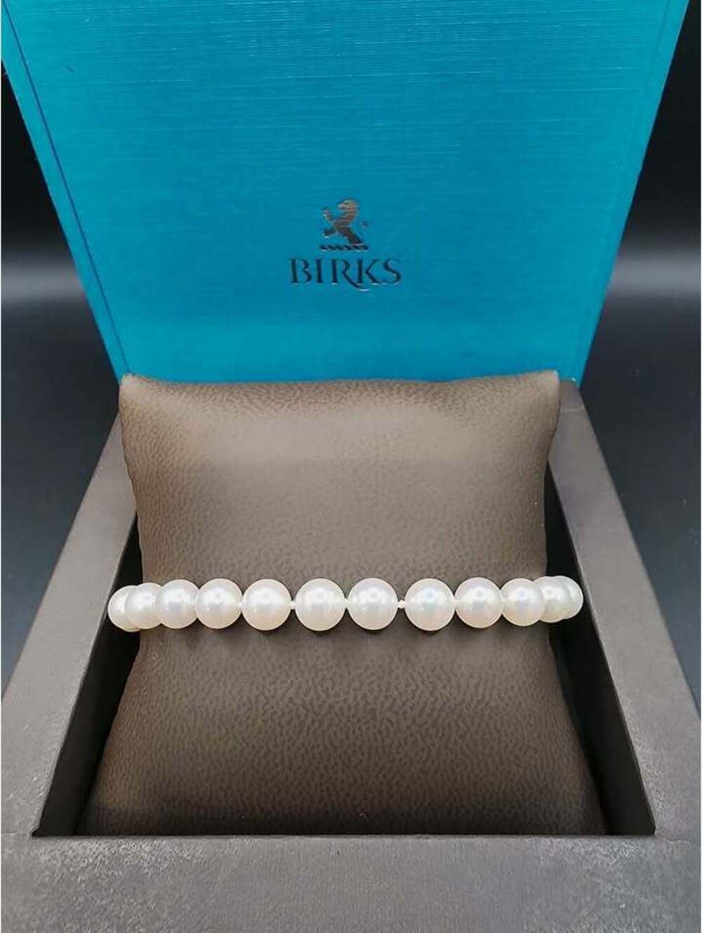 BIRKS Akoya Pearl Bracelet with 18K WG Clasp